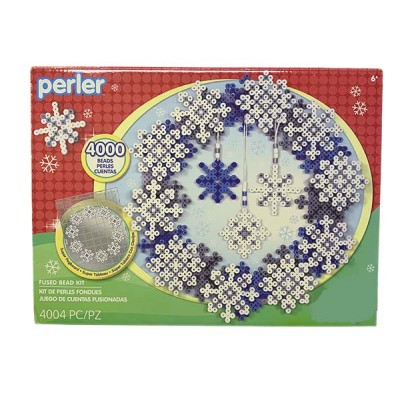 Perles Perler - Ensemble Couronne de Flocon de Neige/4 000
